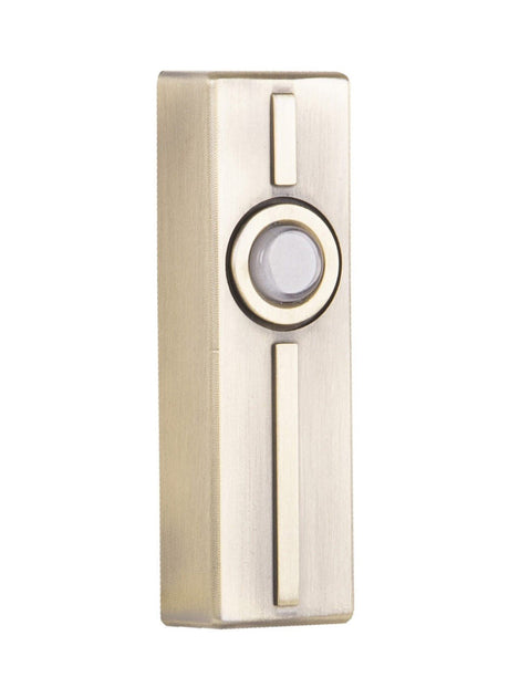 Craftmade PB5013 Surface Mount LED Lighted Push Button Doorbell