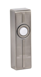 Craftmade PB5013-AN Surface Mount LED Lighted Push Button Doorbell Antique Nickel