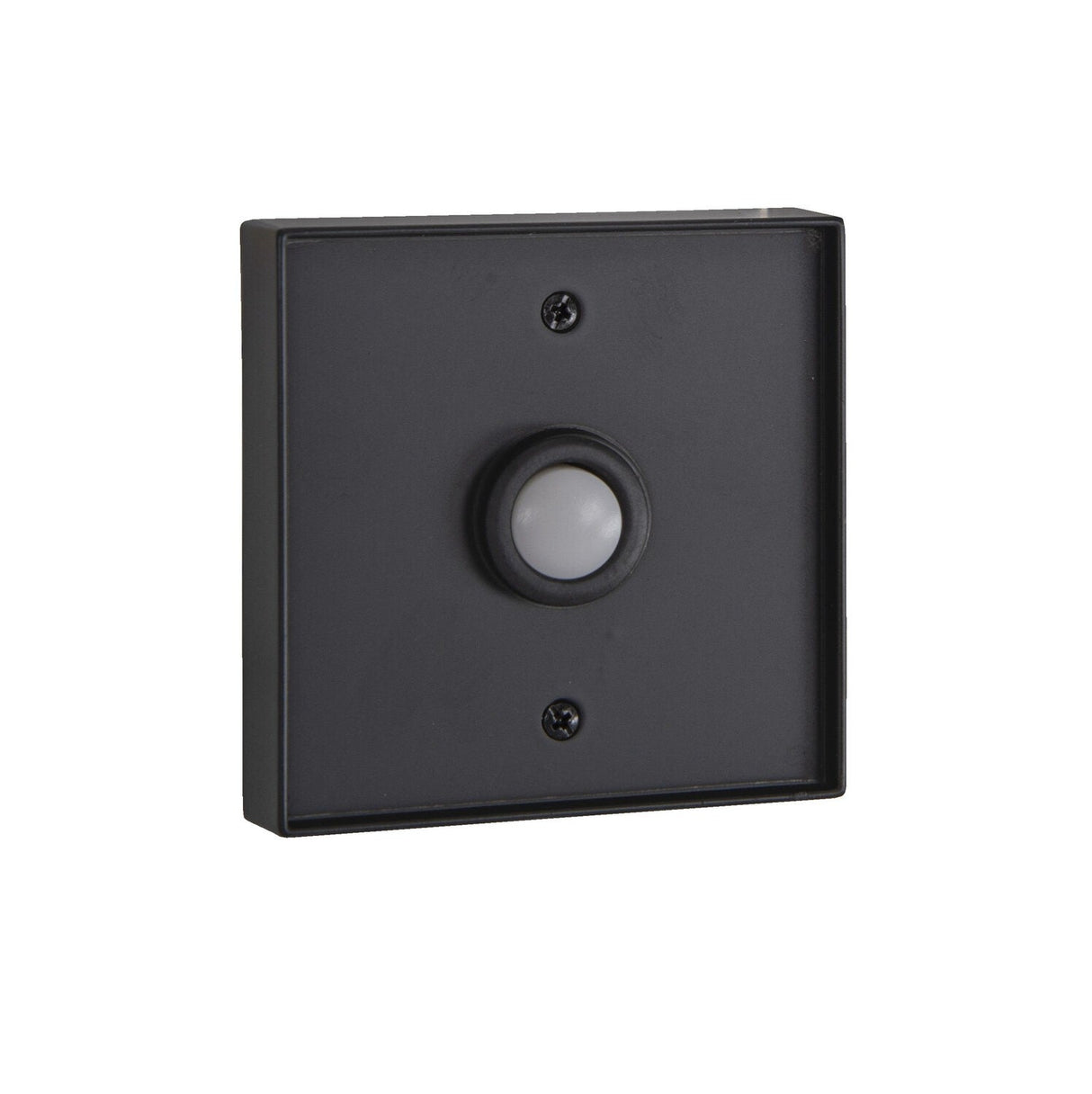 Craftmade PB5016-FB Recessed Mount LED Lighted Push Button Doorbell Flat Black