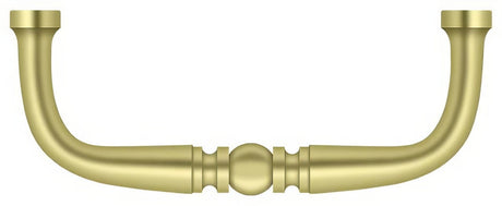 Deltana PCT300U3 polished brass cabinet pull