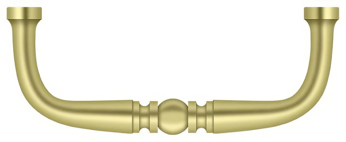 Deltana PCT300U3 polished brass cabinet pull
