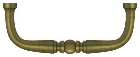 Deltana PCT300U5 antique brass cabinet pull