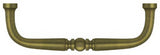 Deltana PCT350U5 antique brass cabinet pull