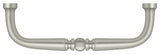 Deltana PCT400U15 satin nickel cabinet pull