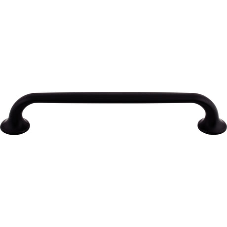 Top Knobs TK595BLK Oculus 6 5/16" Center to Center Bar Pull Flat Black