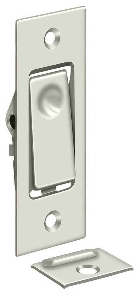 Deltana PDB42U14 pocket door bolt, front view