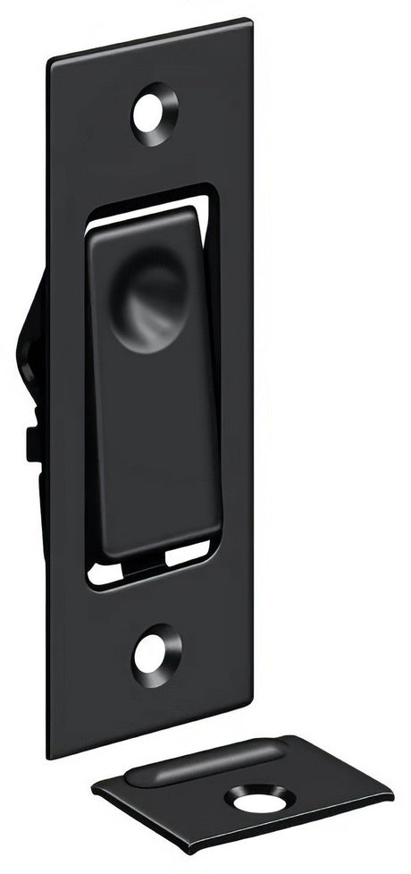 Deltana PDB42U19 pocket door jamb bolt in satin stainless, additional view