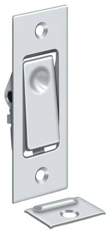 Deltana PDB42U26 polished chrome pocket door jamb bolt