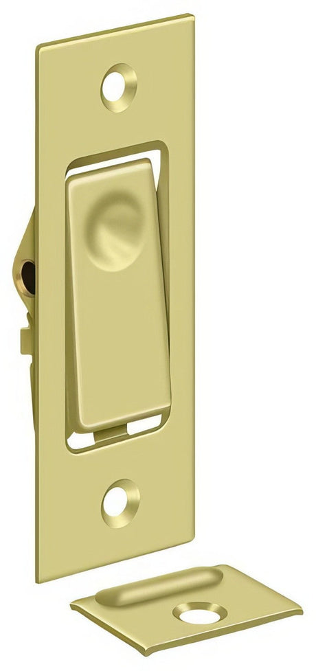 Deltana PDB42U3 pocket door jamb bolt in satin stainless, additional view
