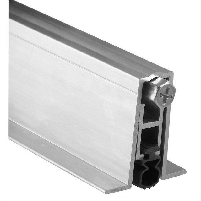 Pemko 411APKL32 32 Inch Full Mortise Automatic Door Bottom with PemkoPrene Mill Finish Aluminum Finish