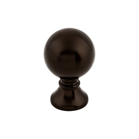 Top Knobs TK801ORB Kara 1" Diameter Round Knob Oil Rubbed Bronze
