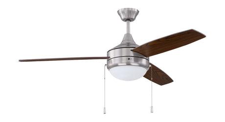 Craftmade PHA52BNK3 brushed polished nickel ceiling fan blades included