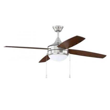 Craftmade PHA52BNK4 brushed polished nickel ceiling fan blades included