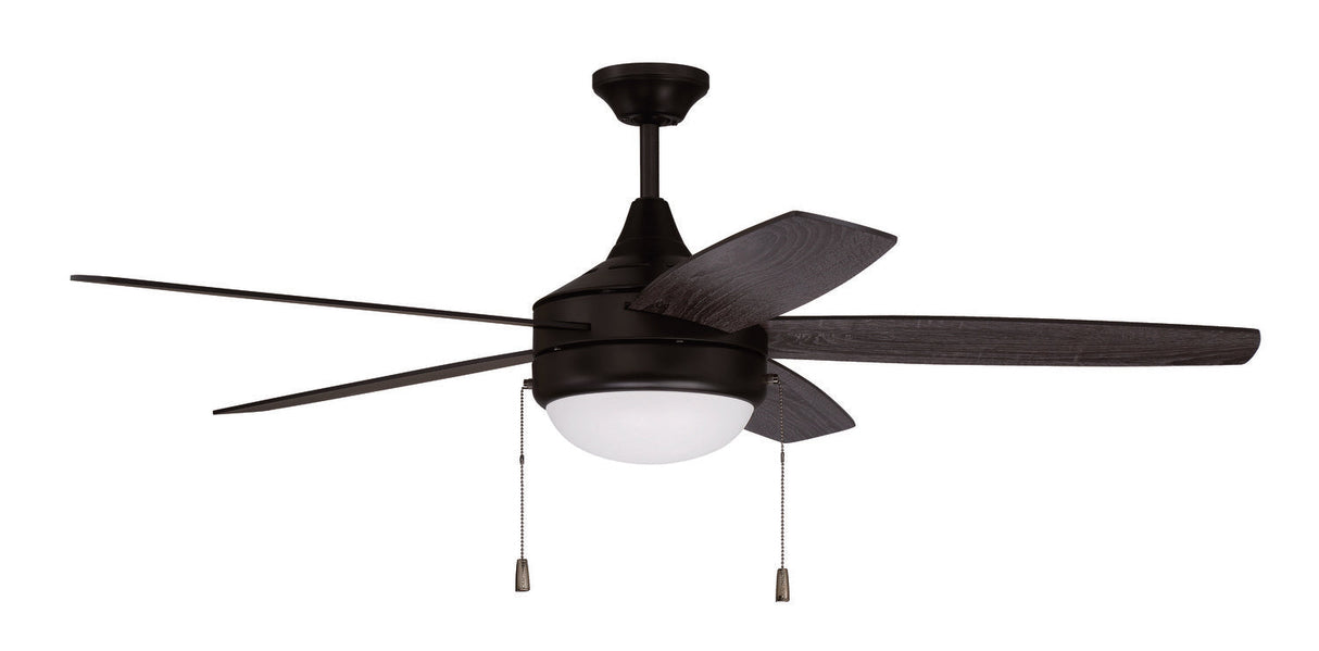 Craftmade PHA52FB5 flat black ceiling fan blades included