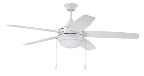 Craftmade PHA52W5 white ceiling fan blades included