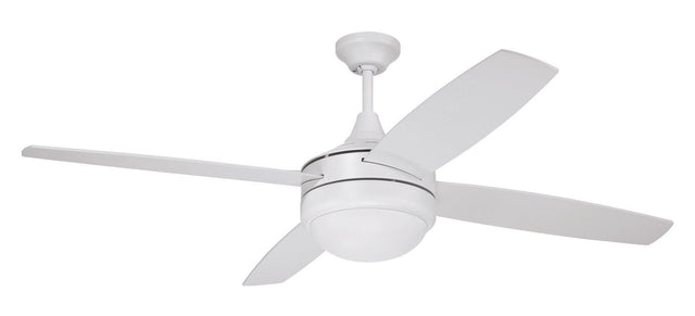 Craftmade PHZ52W4 white ceiling fan blades included
