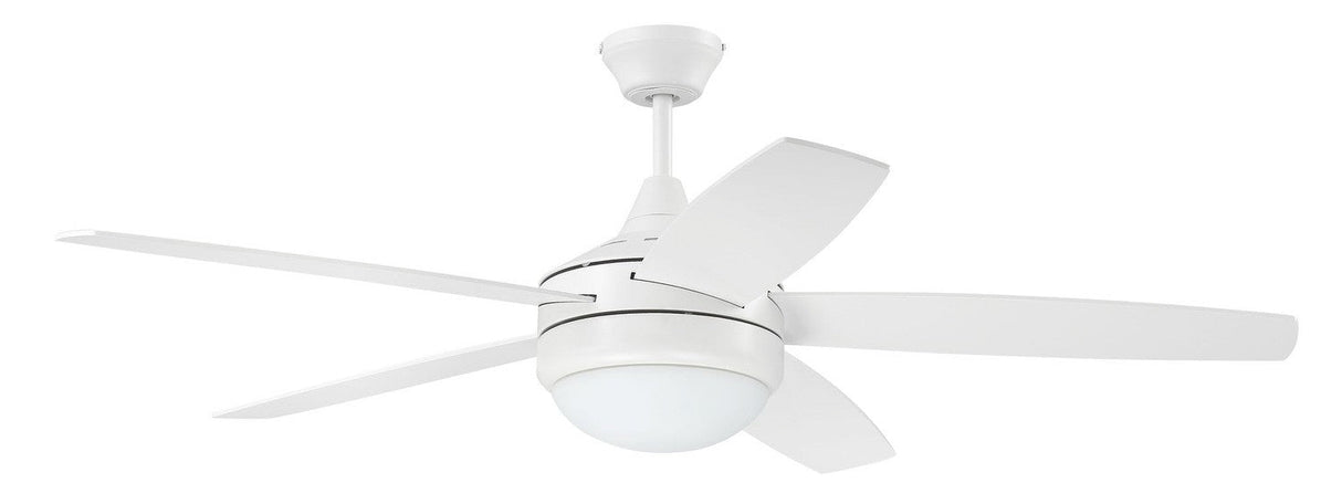 Craftmade PHZ52W5 white ceiling fan blades included