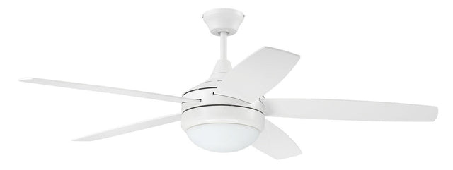 Craftmade PHZ52W5 white ceiling fan blades included