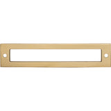 Top Knobs TK925HB Hollin 5 1/16" Center to Center Pull Backplate Honey Bronze