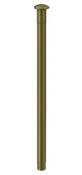 Deltana PIN-ST4U5 antique brass hinge pin