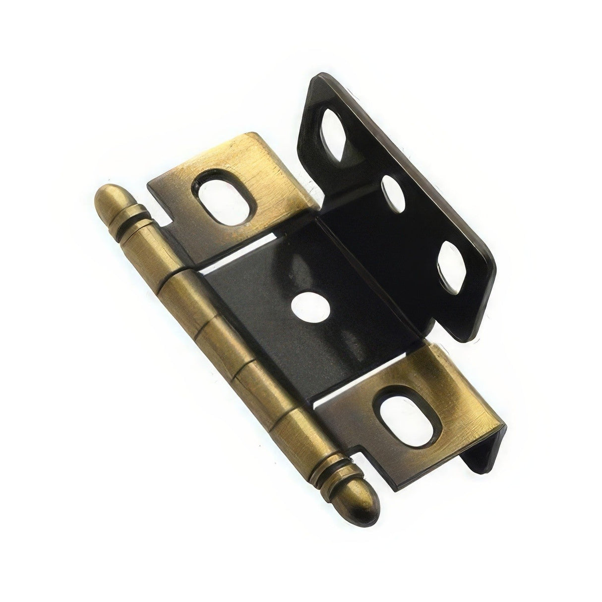 Amerock PK3175TBAE antique brass full inset hinge