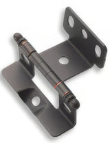 Amerock PK3175TBORB oil rubbed bronze full inset hinge