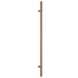 Sure-Loc PL-1RD48 SB satin brass round long door pull