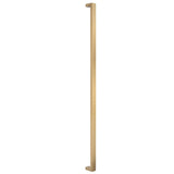 Sure-Loc PL-1SQ48 SB satin brass square long door pull