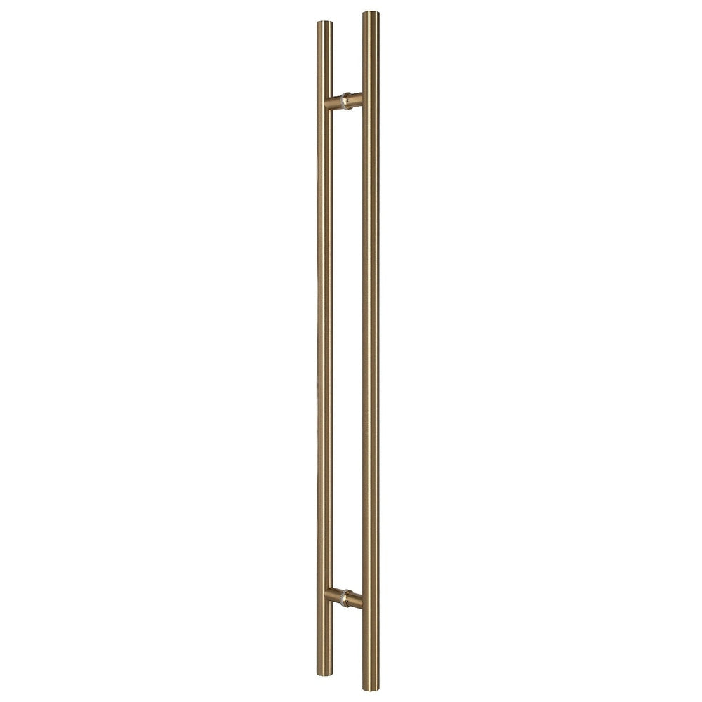 Sure-Loc PL-2RD72 SB satin brass round long door pull