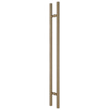 Sure-Loc PL-2RD72 SB satin brass round long door pull