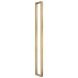 Sure-Loc PL-2SQ48 SB satin brass square long door pull