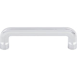Top Knobs TK3041PC Hartridge 3 3/4" Center to Center Bar Pull Polished Chrome