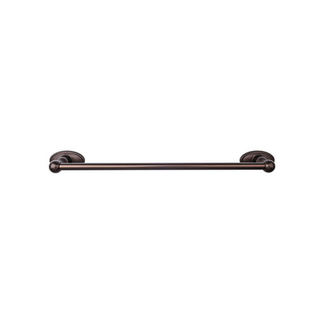 Top Knobs ED10ORBC TOP BATH (R) Edwardian Bath Single 32 1/2" Wall Mounted Towel Bar Oil Rubbed Bronze