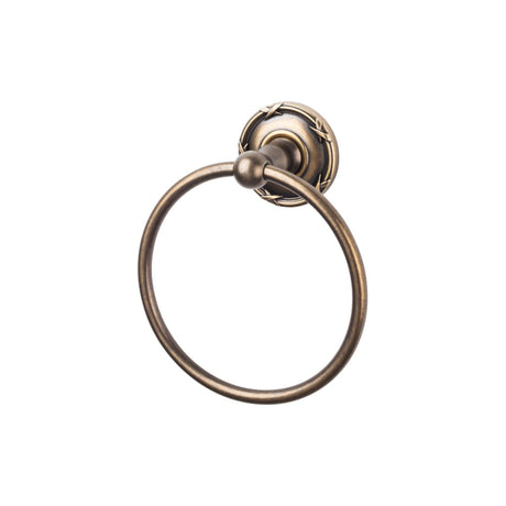 Top Knobs ED5GBZE TOP BATH (R) Edwardian Bath Towel Ring German Bronze
