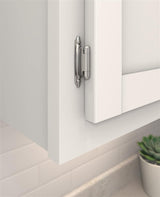 Amerock BPR342926 Decorative Hinges Polished Chrome Hinge lifestyle view 1