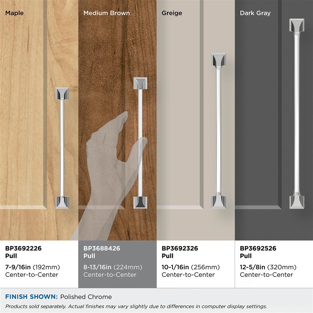 Amerock BP3688426 Exceed Polished Chrome Pull product details
