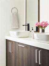 Amerock BP3657226 Monument Polished Chrome Pull Lifestyle Image Close Crop 3