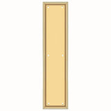 Deltana PP2280CR003 lifetime polished brass push plate