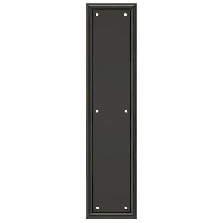 Deltana PP2280U10B oil rubbed bronze push plate