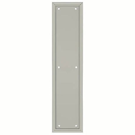 Deltana PP2280U15 satin nickel push plate
