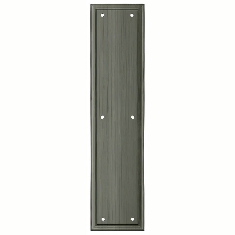 Deltana PP2280U15A antique nickel push plate