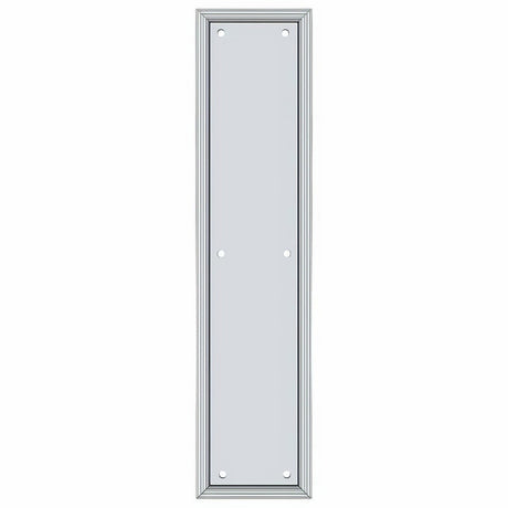 Deltana PP2280U26 polished chrome push plate