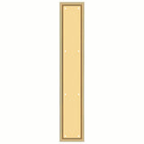 Deltana PP2281CR003 lifetime polished brass push plate