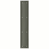 Deltana PP2281U15A antique nickel push plate