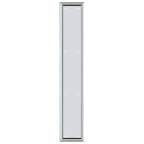 Deltana PP2281U26 chrome push plate
