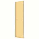 Deltana PP3515CR003 lifetime polished brass push plate