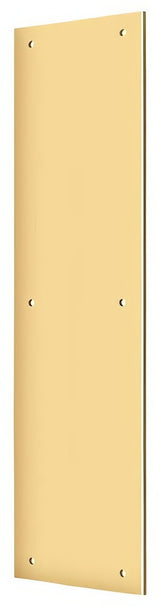 Deltana PP3515CR003 push plate in satin stainless, additional view