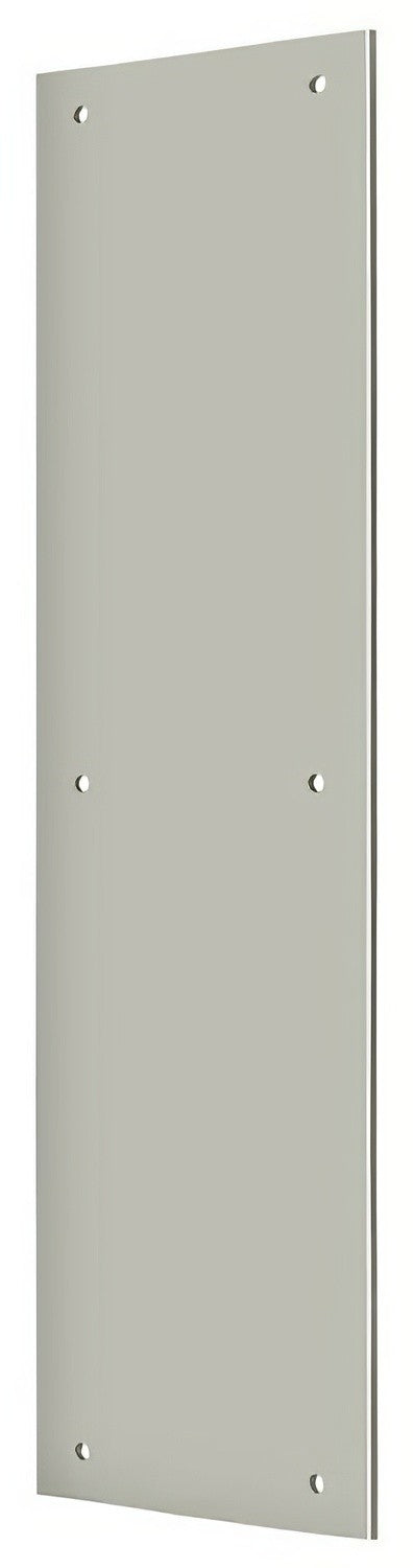 Deltana PP3515U15A push plate in satin stainless, additional view