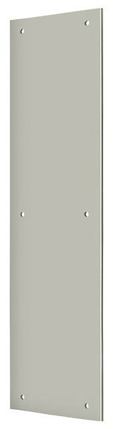 Deltana PP3515U15A push plate in satin stainless, additional view