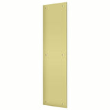 Deltana PP3515U3 polished brass push plate